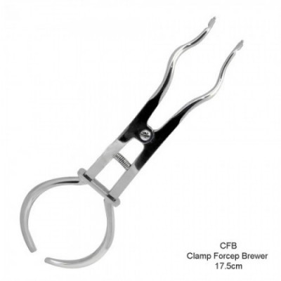 Brewer Clamp Forceps (17.5cm)